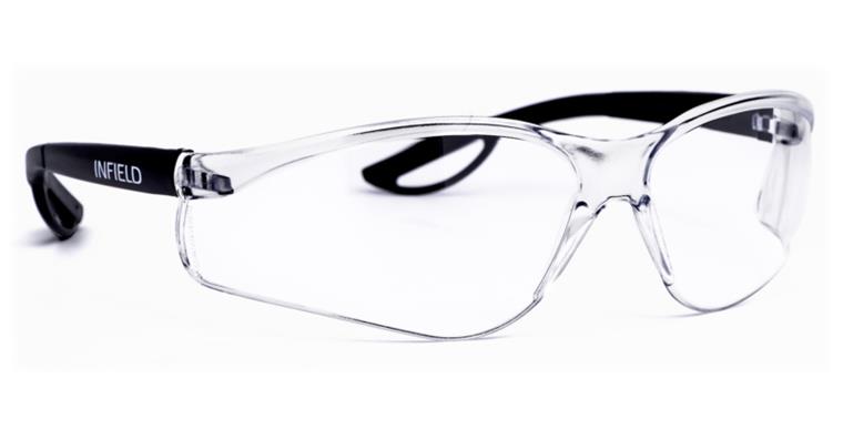 Safety goggles Raptor black lens clear