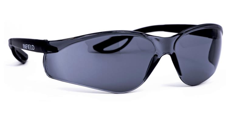 1093009108 Schutzbrille Raptor Schwarz, Scheibe grau