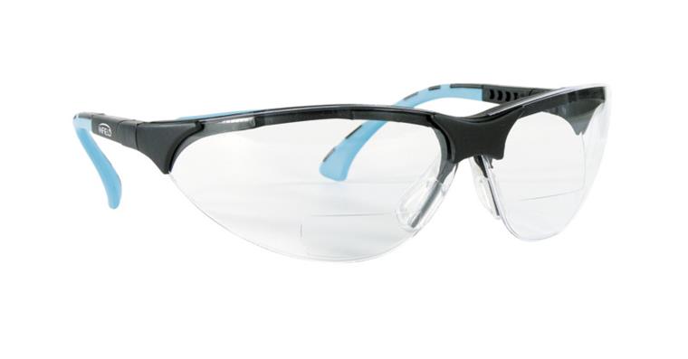 Safety goggles Terminator Plus Dioptre lens clear correction +2.0 dpt