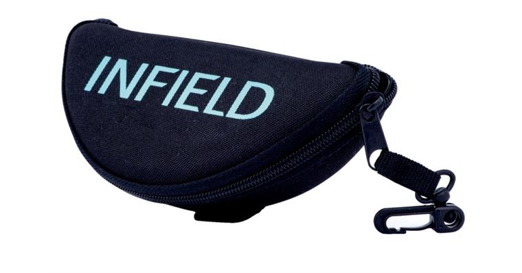 Glasses case with belt loop black