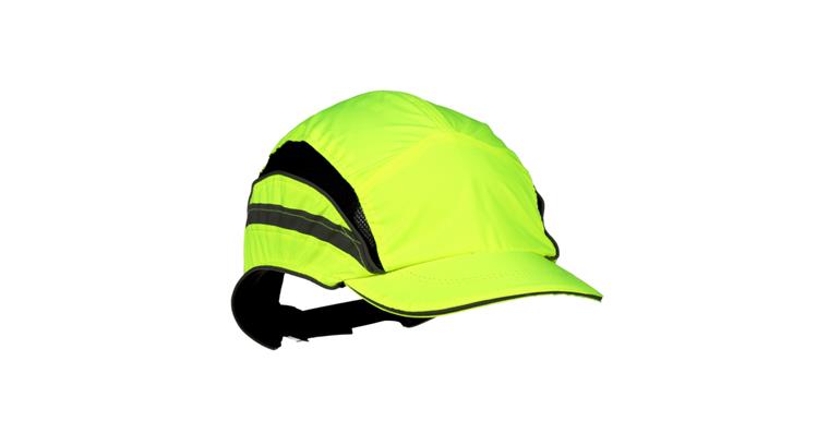 Anstoßkappe First Base 3 Classic Hi-Vis Standardschild Gr. 52-65cm Leuchtgelb