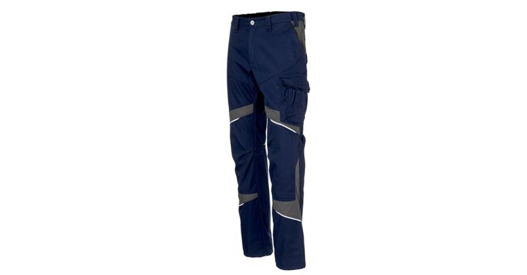 Ladies' trousers ACTIVIQ cotton+ dark blue/anthracite size 52