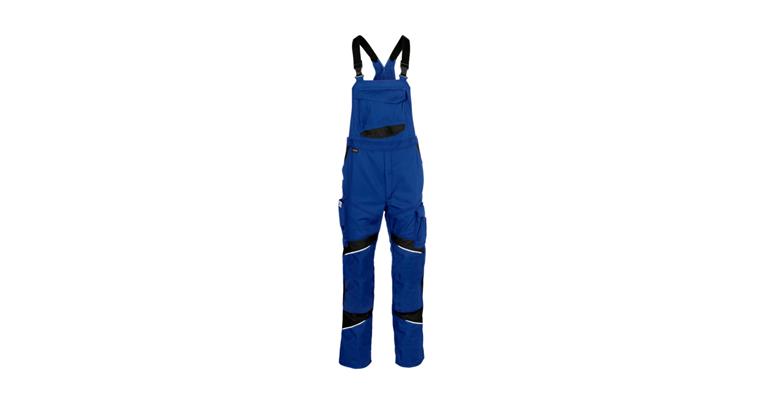 Dungarees ACTIVIQ cotton+ cornflower blue/black size 102