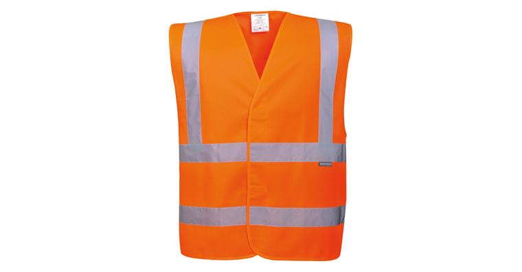 Hi-vis vest C470 orange class 2 size 6XL/7XL