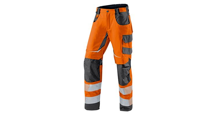Warnschutz-Sommerhose REFLECTIQ orange/anthrazit Gr.60