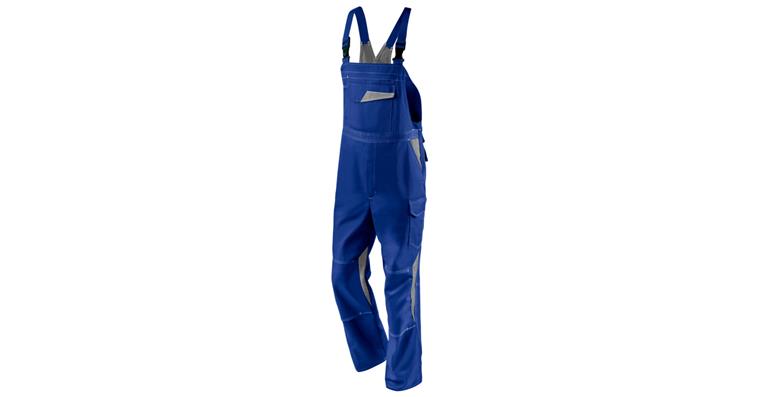 Dungarees IMAGE DRESS new design cornflower blue/medium grey size 48