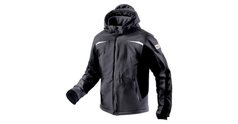 Winter softshell jacket anthracite/black size 3XL