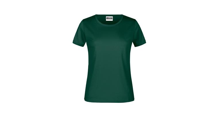 T-shirt ladies' dark green size XS