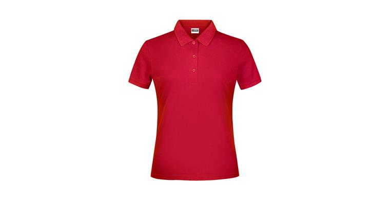 Polo-Shirt Damen rot Gr.3XL