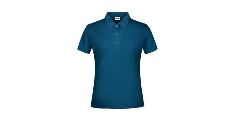 Polo-Shirt Damen petrol Gr.L