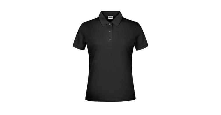 Polo-Shirt Damen schwarz Gr.L