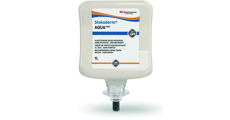 Skin protection cream Stokoderm® Aqua PURE cartridge 1000 ml