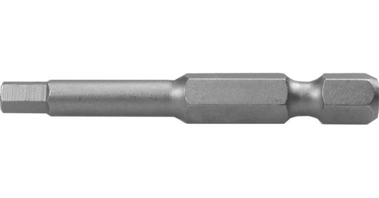ASW hexagon bit 1/4' E 6.3 size 2.5 mm 50 mm, tough version