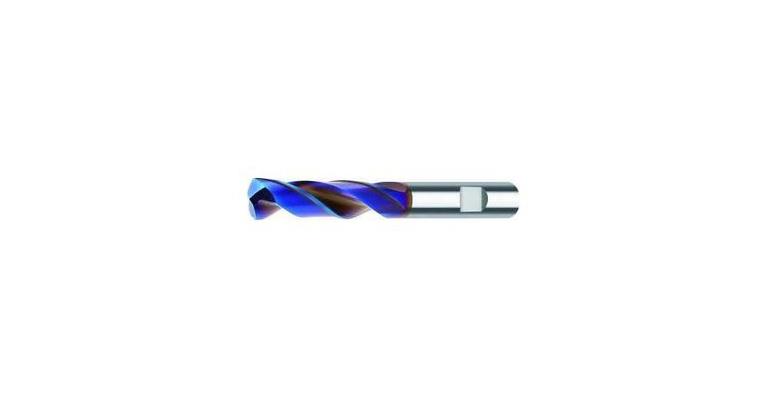 Solid carbide high-performance drill 4xD HPC HB shank dia. 8.7 mm