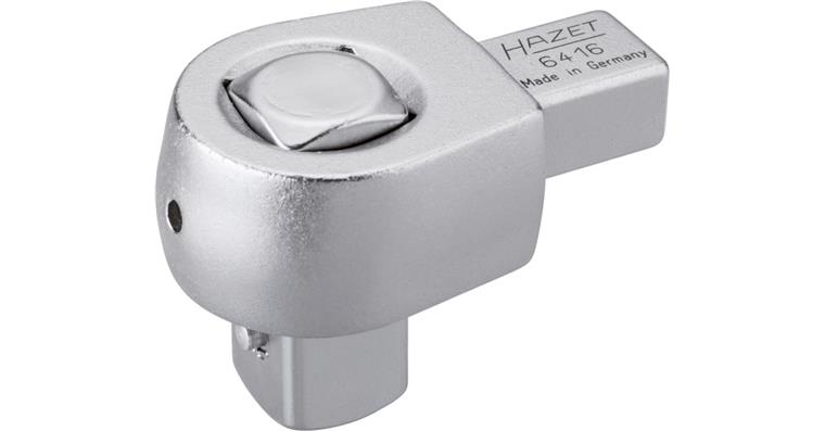 HAZET plug-in square drive 3/4 inch, plug-in square 14x18 mm