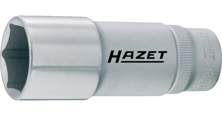 HAZET socket 17 mm 3/8 inch DIN 3124 long version, hexagon