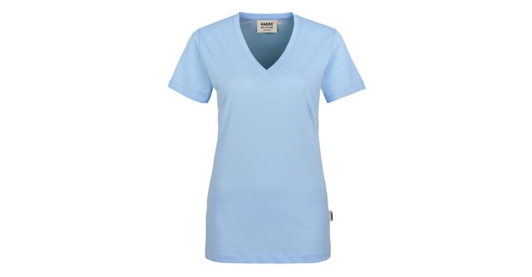 Ladies' V-shirt Classic ice blue 2XL