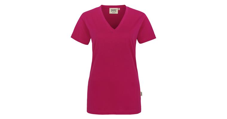 Ladies' V-shirt Classic magenta 2XL