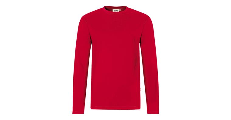 Long-sleeve Performance red S