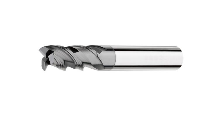 SC HPC mill cutter INOX long Z3 DIN 6535 HB AITiN dia. 6 mm
