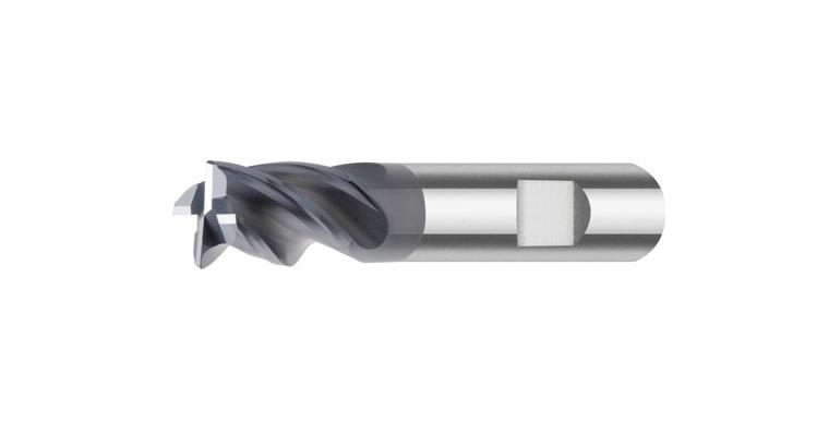 SC HPC mill cutter INOX short Z4 DIN 6535 HB TiAlN dia. 12 mm
