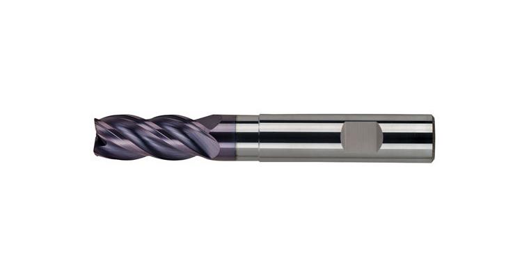 SC end mill DIN 6535 HB released TiAlN 35/38° long diameter 3.0 mm