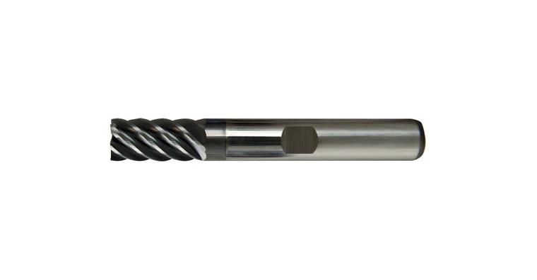 SC end mill DIN6527 6 CE DIN6535HB TiAlN long right twist approx. 45° 6mm