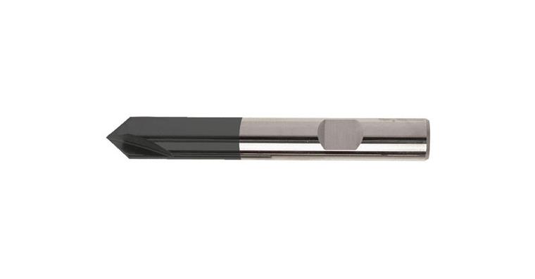 1097016607 SC deburring tool 90° short 4 cut. edges DIN 6535 HB TiAlN-coated D4 mm
