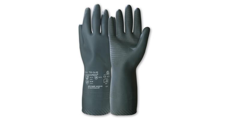 1002681523 Chemikalien-Schutzhandschuh Camapren 720 Pack = 10 Paar Gr. 7