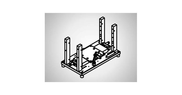 1001751653 Vertikalmessständer 2xAußen C=75