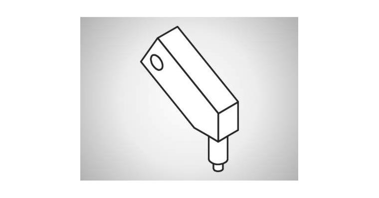 1001750573 Umlenkelement, lang, 90°-L100-Typ A