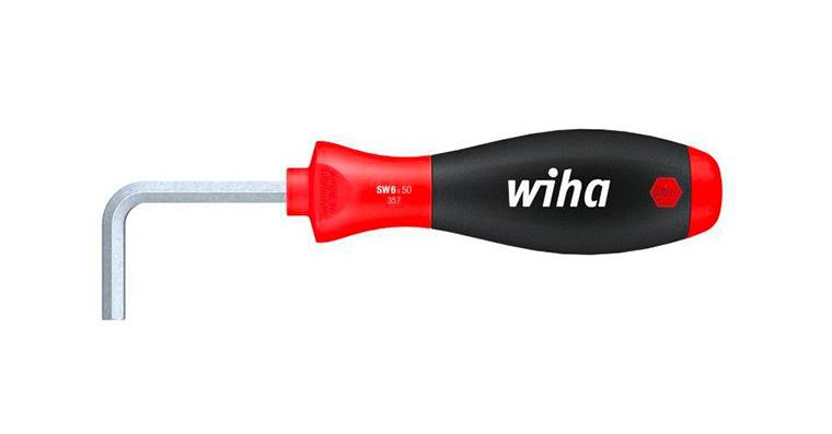 WIHA hexagon screwdriver 5 mm angled SoftFinish