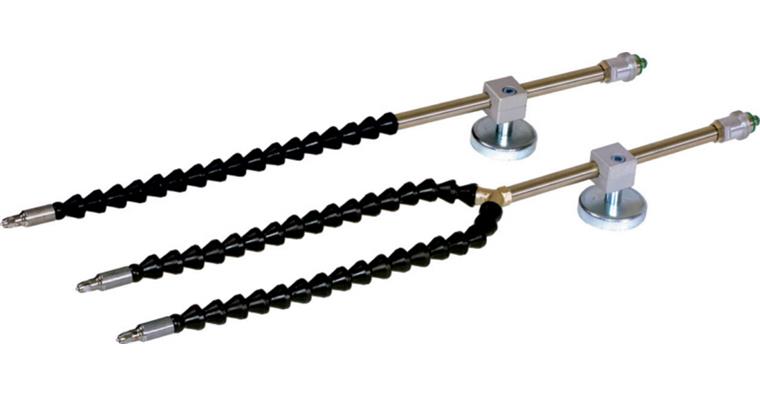 Spray unit variant 2 for turning, drilling and milling for 2 spray points