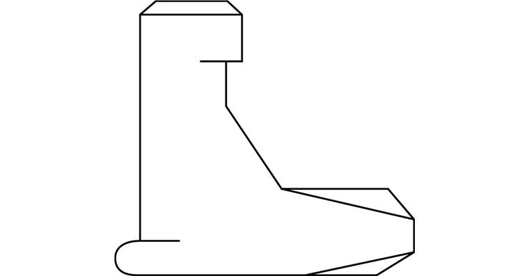 Clamping lever (18475 721) for ISO indexable insert boring bars