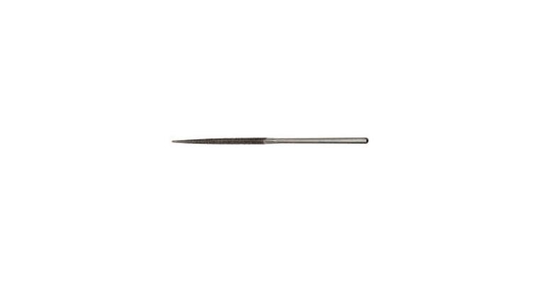 Diamond needle file, half-round, D126 medium, length 140 mm, shank dia. 3 mm