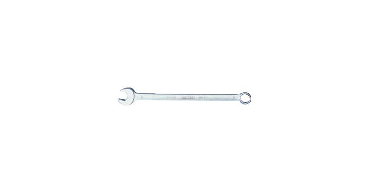 Combination wrench long 15° V31CrV3 steel AF 22x22 mm