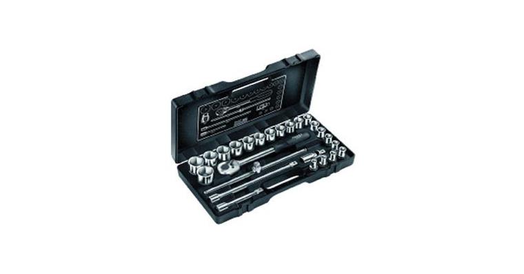 1051338101 1/2 Zoll 6kant Steckschlüssel-Satz 25teilig SW 10-32 mm in SmartCase