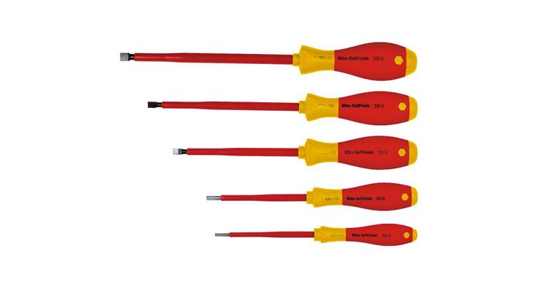 1052323101 VDE electrician's slotted screwdriver set SoftFinish handle 5 pieces 2.5-8 mm