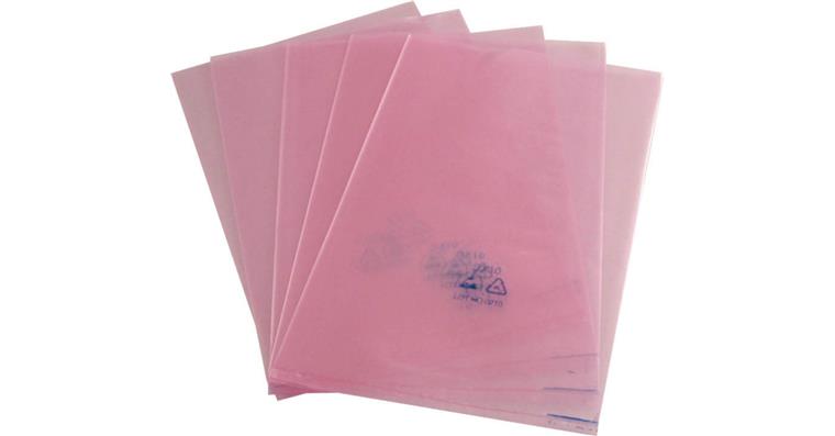 ESD bag WxL 127x203 mm made of low-charging LDPE-F