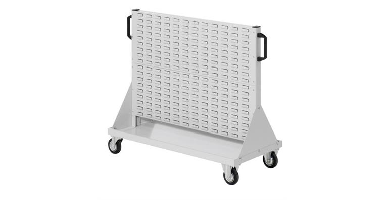 Trolley 890x1000x500mm double-sided without easy-view storage bins
