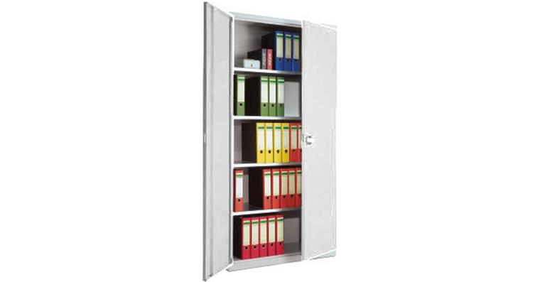Universal hinged door cabinet 1950x1000x410 mm RAL 7035/7035