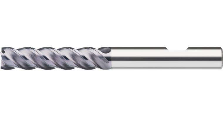 ATORN SC TVC end mill ULTRA, diameter 8.0 x 34 x 80 mm, teeth=4, HB shaft