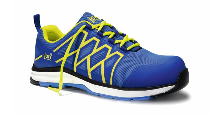 Low-cut safety shoe jo_Swift blue-yellow Low S1P size 40