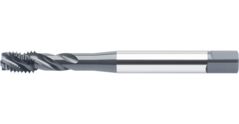 ATORN Gewindebohrer HSSE V3 vaporisiert C 40 Grad M10 1,5 ISO2 3xD CNC, 10,0 mm