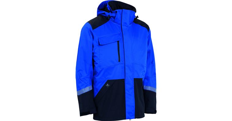 All-weather jacket royal blue/black size XXL
