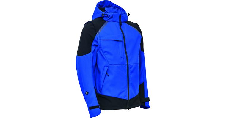 Softshelljacke royalblau/schwarz Gr.4XL