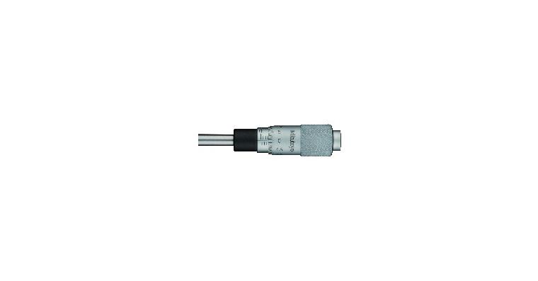 Einbaumessschraube 0-13mm kleine Ausführung flach mit Klemmmutter und Umkehrskale