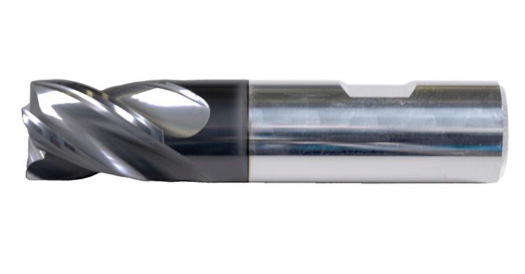 HHW solid carbide HPC end mill INOX short Alcrona Pro HB shank T4 dia. 12
