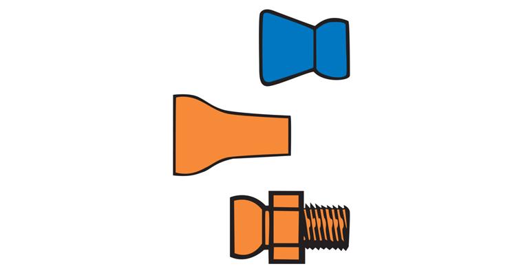 1/2 inch flex. coolant hose 280 mm, 3 round nozzles, 2 threaded connectors