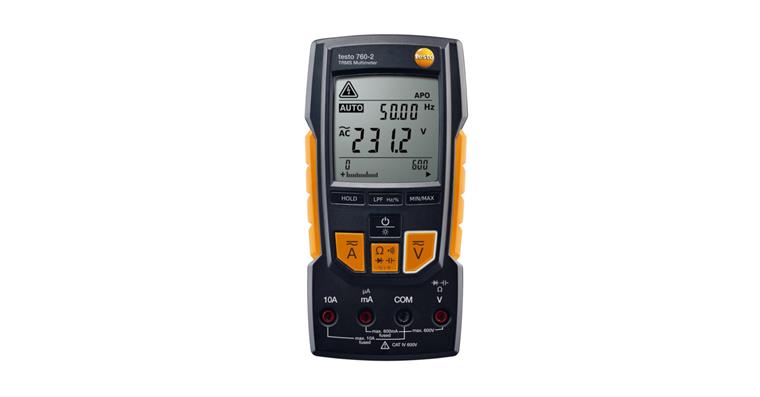 Multimeter testo 760-2 TRMS including 1 set of measuring leads